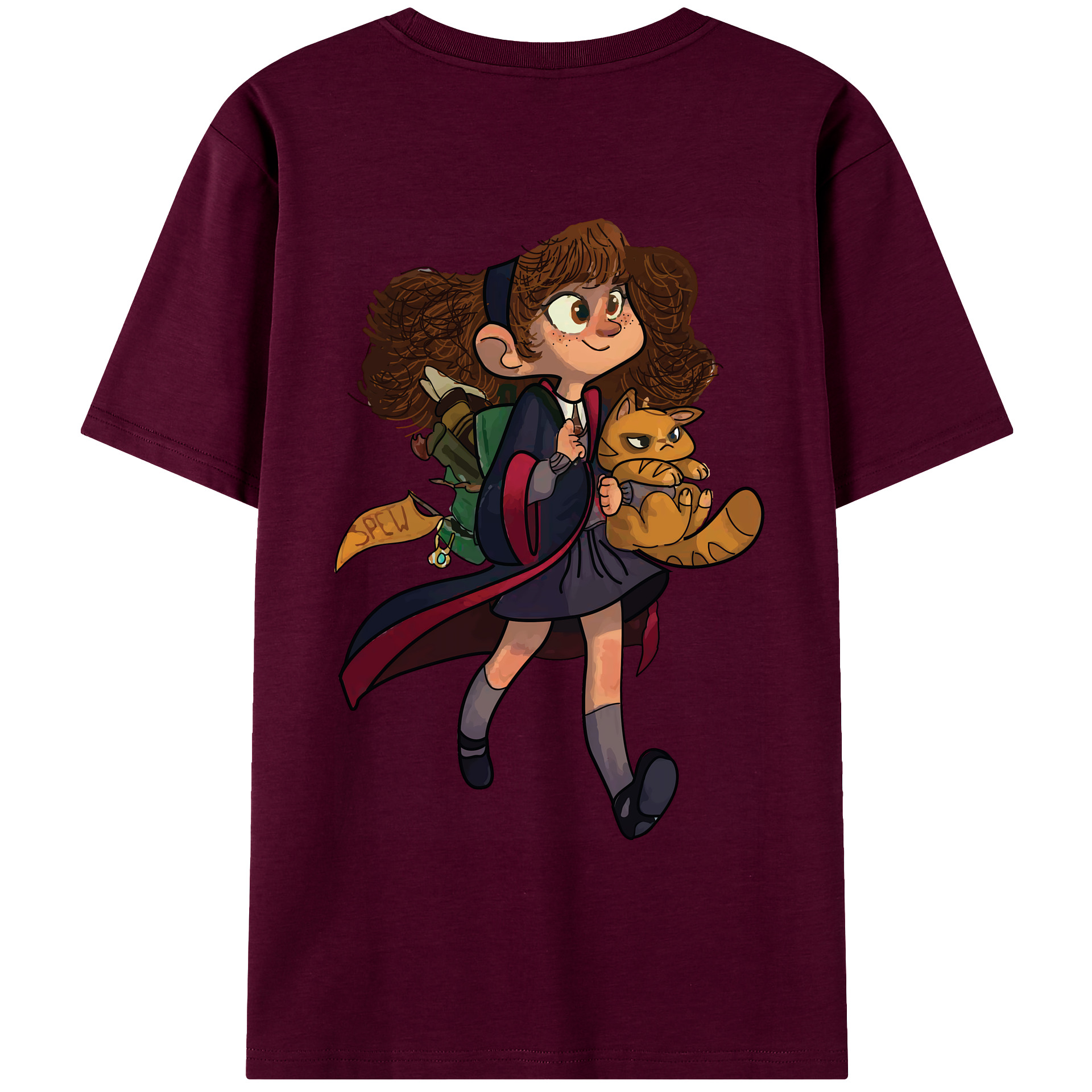 （画像用） Harry Potter ハリー・ポッターシリーズ レディース半袖Tシャツ(バックプリント)